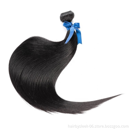 Rebecca  8A grade non remy 18 to 36inches super long straight wave hair vendors 100g natural black cheap brazilian hair bundles